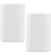 Child Proof Outlet Box Cover, Double Lock System, White, Large Interior Space 2 Pack