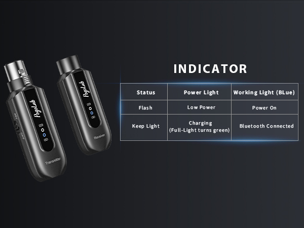 Wireless Microphone Transmitter Receiver