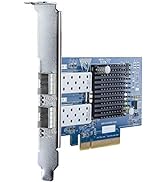10Gb SFP+ PCI-E Network Card NIC, Compare to Intel X520-DA2, with Intel 82599ES Chip, Dual SFP+ P...