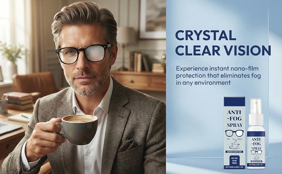 Anti-Fog Spray for Glasses