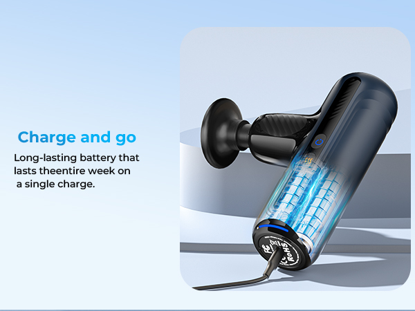 massage gun with heat