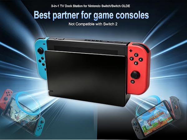nintendo switch oled dock,nintendo switch tv dock,nintendo switch base dock,TV Dock Station