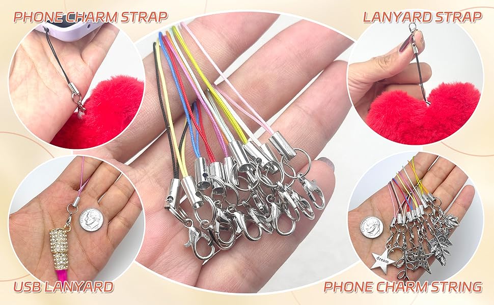 phone charms strap phone charm strap cell phone charms phone charm kit