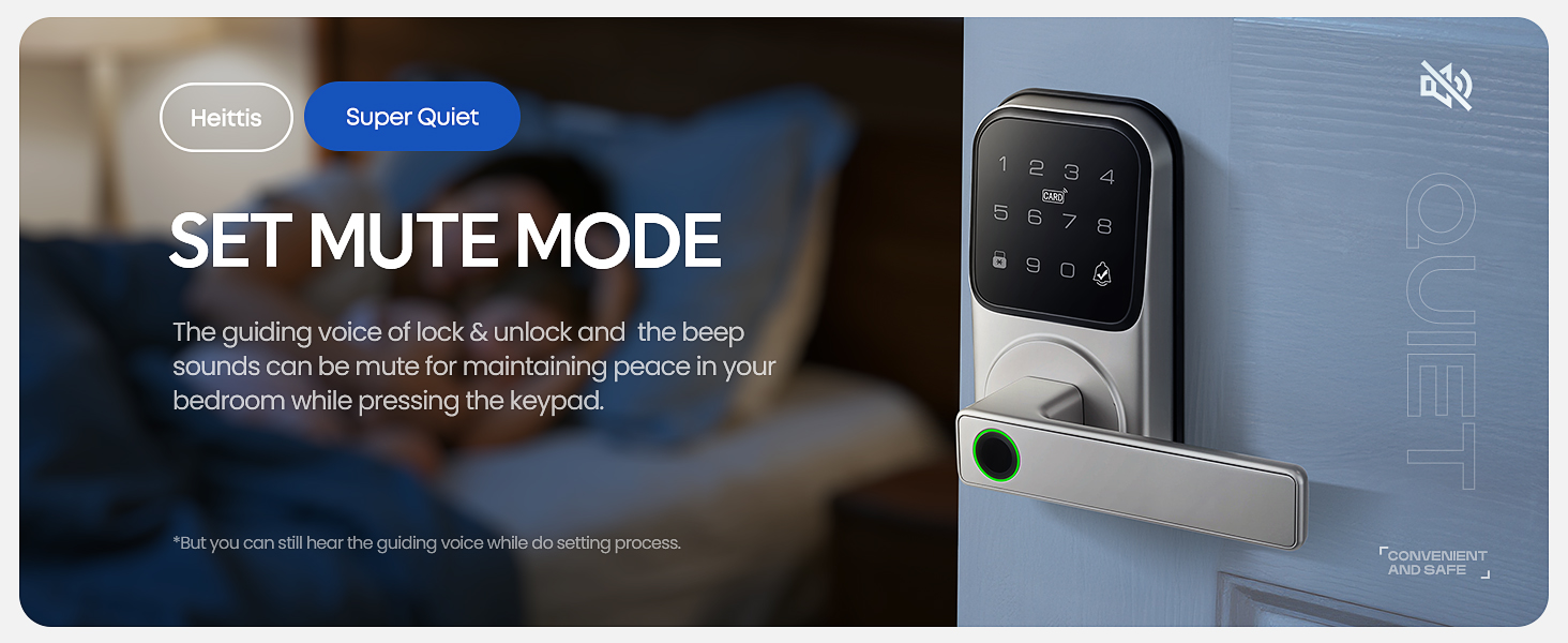 Smart Door Lock with Handle