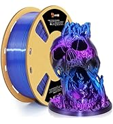LOVOON pla Filament 1.75mm Color Shift, 3D Printers Filament New Black/Blue/Purple Gradient, Colo...