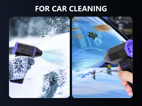 mini turbo snow blower for car compressed air duster for car cleaning kit