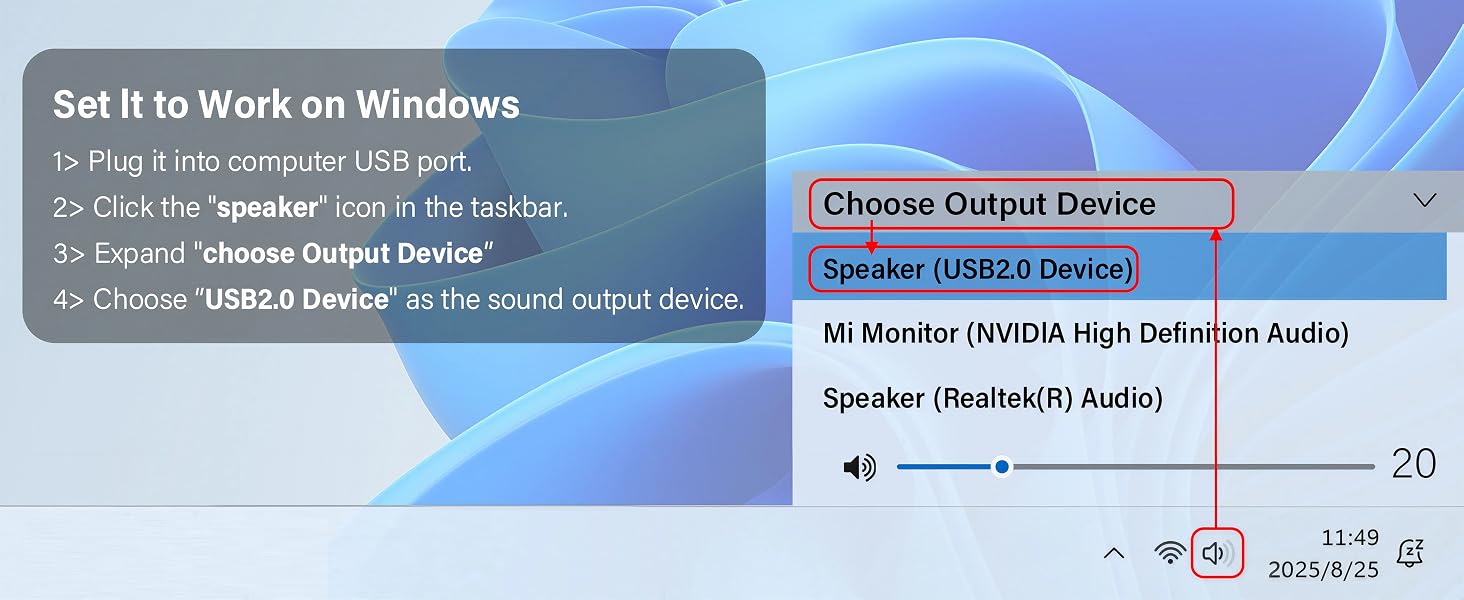 computer speakers