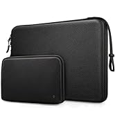 FINPAC Hard Laptop Sleeve with Accessory Pouch Compatible with 13 inch MacBook Air M4 2025 M3 202...