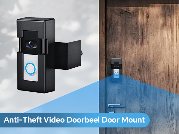 Anti-Theft Video Doorbell Door Mount