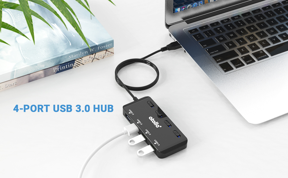 4-Port USB 3.0 Hub