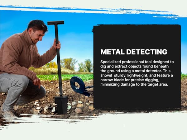 CKG Metal Detecting Shovel Digging