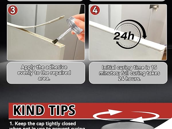 contact cement glue with brush