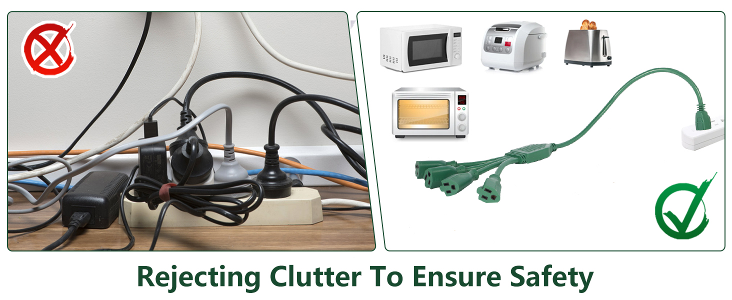 Extension cord splitter 5