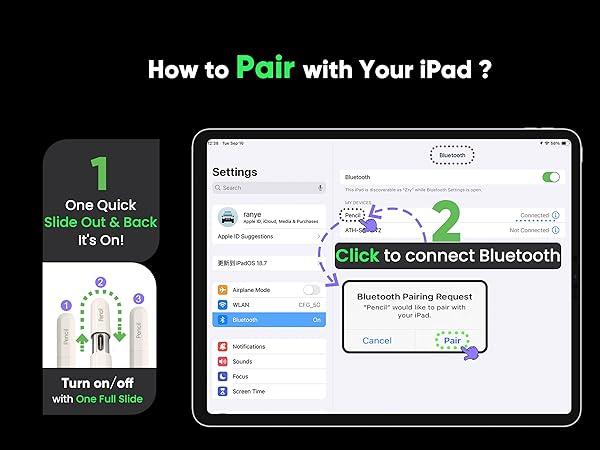 How to Pair with Your iPad
