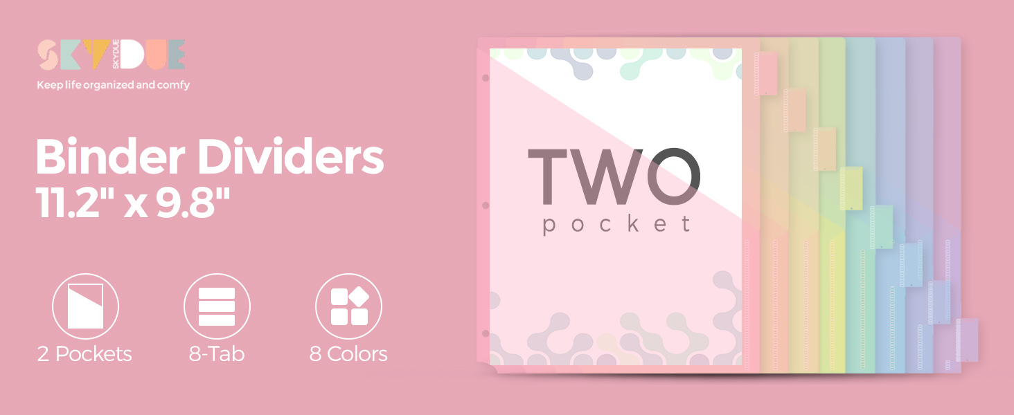 binder divider with tabs