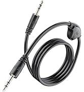 PChero 3.5mm Aux Cable with Volume Control, 4ft/1.2M TRS Auxiliary Audio Cable Male to Male Cord ...