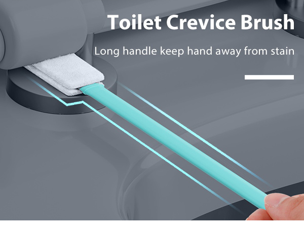 crevice cleaning tools get in to the tight crevice easily