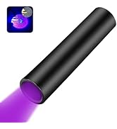365NM UV Flashlights USB Rechargeable, Blood Tracking UV Light, Portable Mini Detector for Pet Ur...