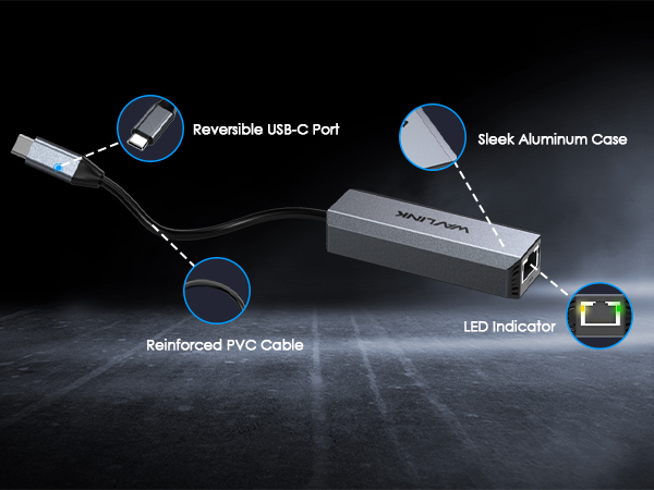 USB C to Ethernet Adapter 5G
