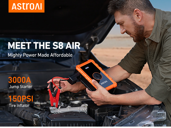 S8 Air Jump Starter