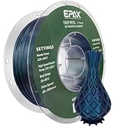 EPAX 1.75mm Fast PETG 3D Printer Filament Burnt Titanium, High Speed PETG 3D Printing Filament, D...