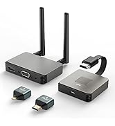 Wireless HDMI Transmitter and Receiver 4K, Wireless HDMI Extender, Wireless HDMI Adapter Plug &amp; P...
