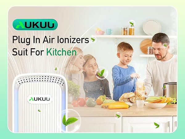 Plug In Air Ionizers Suit For Kitchen