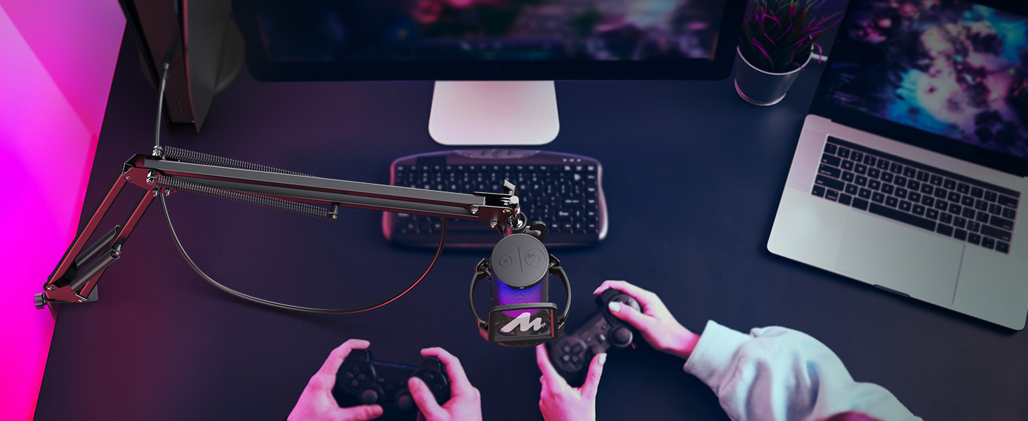 MAONO USB A&amp;C 2 in 1 microphone cable