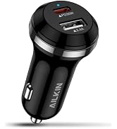 Pixel Car Charger 30W PD Fast Charging, Cigarette Lighter Adapter Type C with 2.4A Port, Dual Por...
