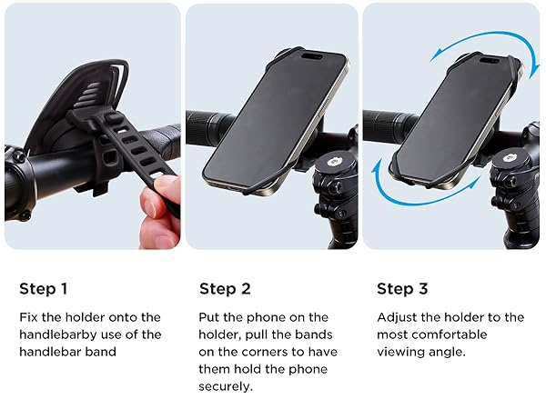 Bike phone holder