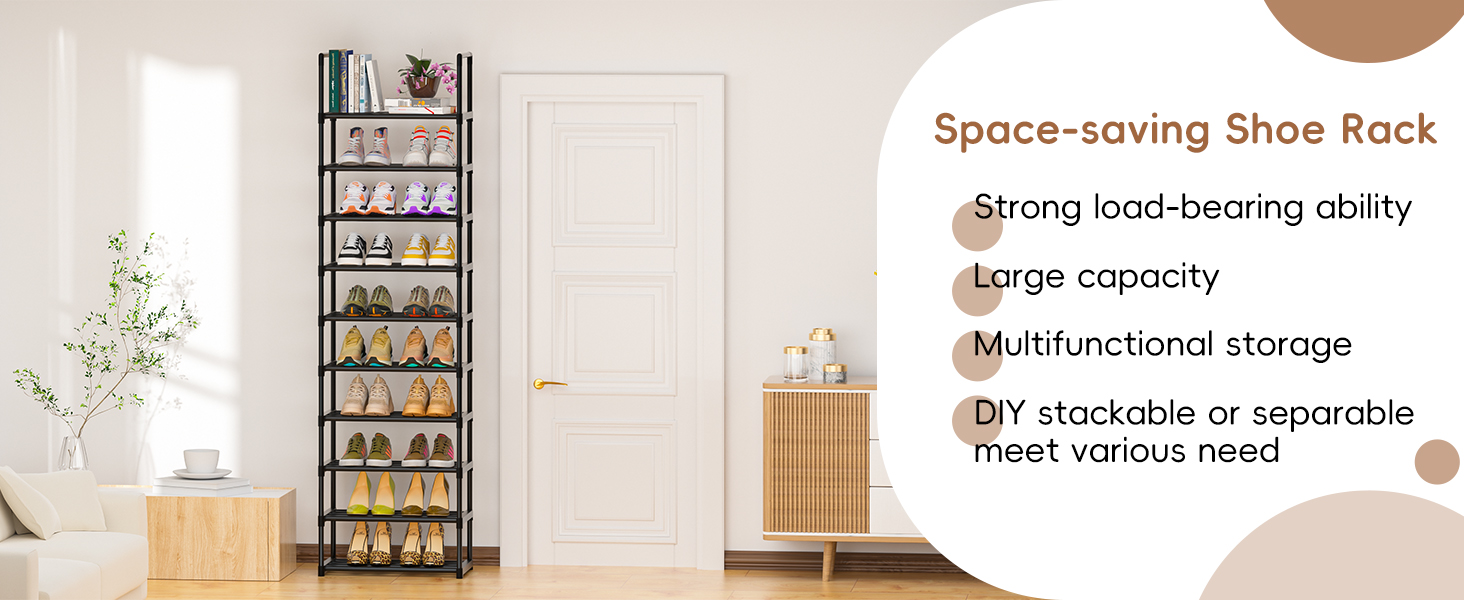 shoe rack narrow
