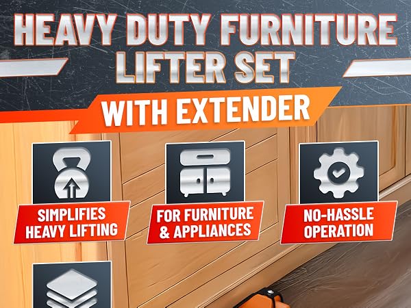 furniture lifter tool with rollers heavy duty sliders for moving appliances couches and tables
