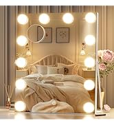 Hasipu Vanity Mirror with Lights, 11.4
