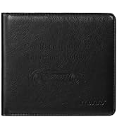 MOSISO Car Registration and Insurance Holder, PU Leather Automobile License Registration Holder V...