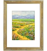 Golden State Art,12x16 Ornate Picture Frame for 8.5x11 Photo with Mat or 12 x 16 Prints without M...