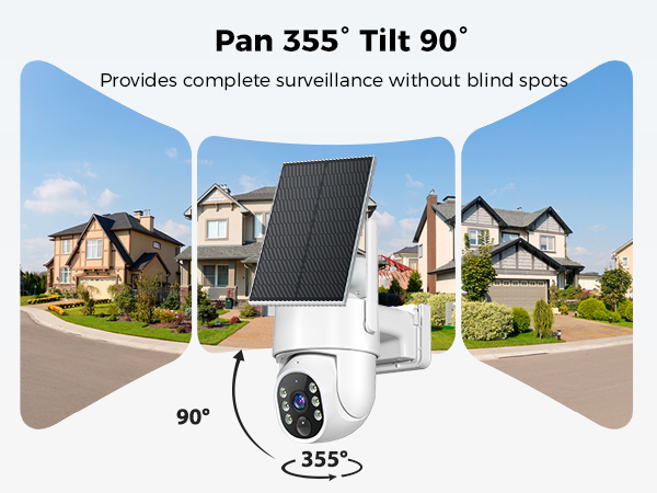 solar powered security camera outdoor