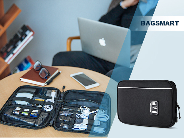 electronics organizer travel case