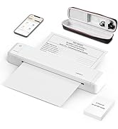 HPRT Portable Printer Wireless Bluetooth Connection MT866 Thermal Inkless Mobile Support 8.5'' X ...