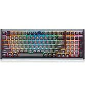 Hexgears I4 USB-C Aluminum Gaming Keyboard, Mechanical Keyboard with Number Pad, Kailh Red Switch...