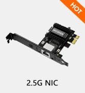 NICGIGA 2.5G Base-T PCIe Network Adapter, Realtek RTL8125B 2.5Gbps/1Gbps/100Mbps PCI Express Giga...