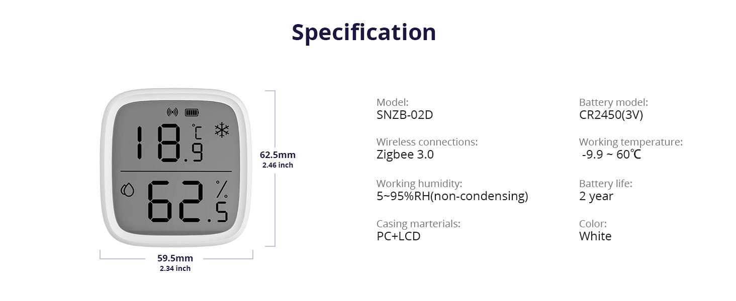 sonoff temperature and humidity sensor