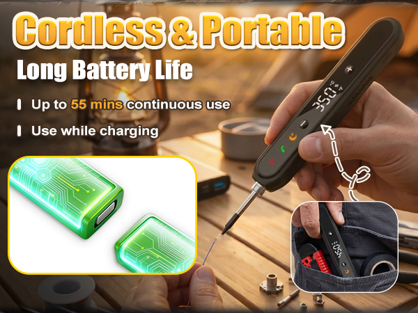Portable soldering