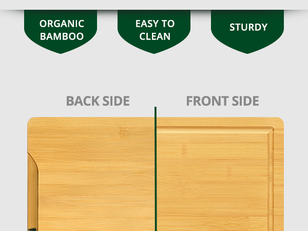 cutting board bamboo xl