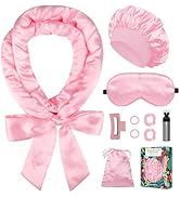 Gwabee Satin Heatless Curls Overnight Hair Curlers to Sleep In Hair Curler Rollers No Heat Hair W...