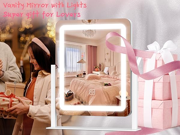 led desk mirror with stand vanity mirror for desk with lights large standing lighted makeup mirror