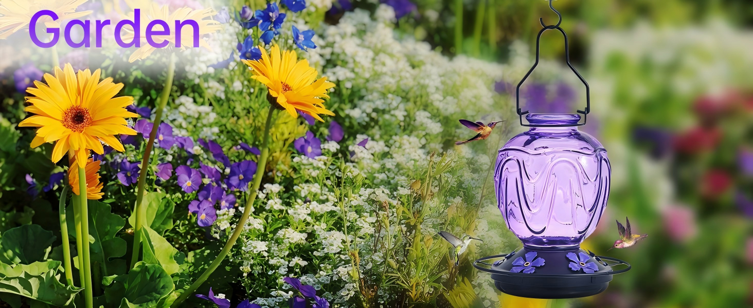 glass hummingbird feeders for outdoors