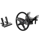 MOZA Trucking Bundle 4PCS PC Gaming Racing Simulator Kit: R5 5.5Nm Direct Drive Wheel Base, 400mm...