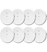 Wsdcam Window Alarm Sensors 125dB Ultra-Slim Wireless Glass Break Detector Vibration Alarm for Ho...