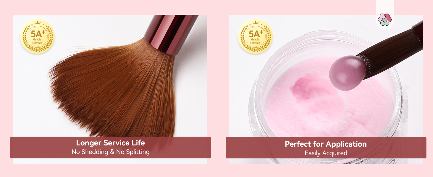 acrylic nail brush set