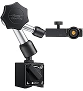 Neoteck Magnetic Base Stand Indicator Holder for Test Indicator Gauge Nano-90lbs/40kg Tensile Force